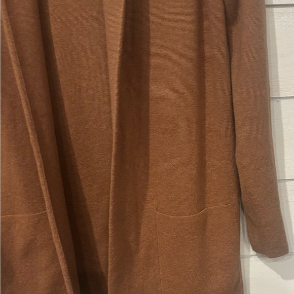 J.Crew Open Front Brown Tunic
Sweater Blazer Cardigan Women's
XS 100% Cotton - Picture 9 of 11